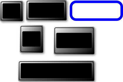 text and numbers displays