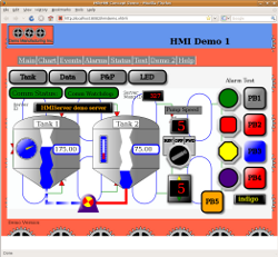 HMI Demo Screen