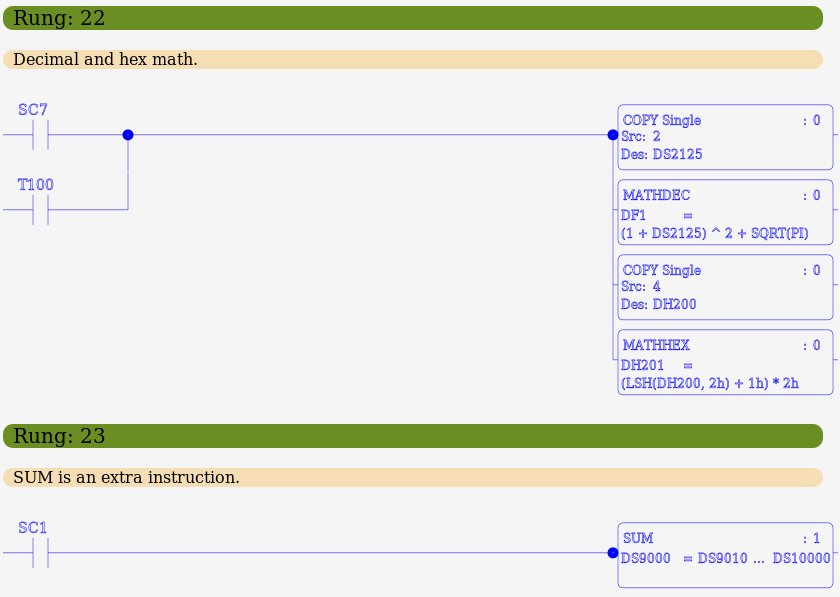 match example 1