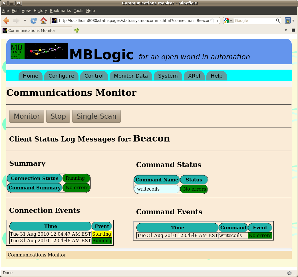 system monitor