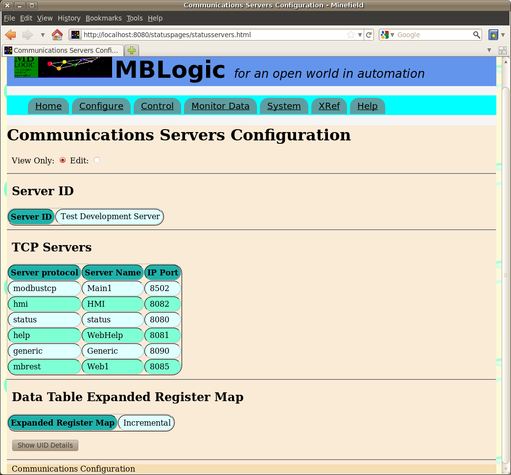 config servers