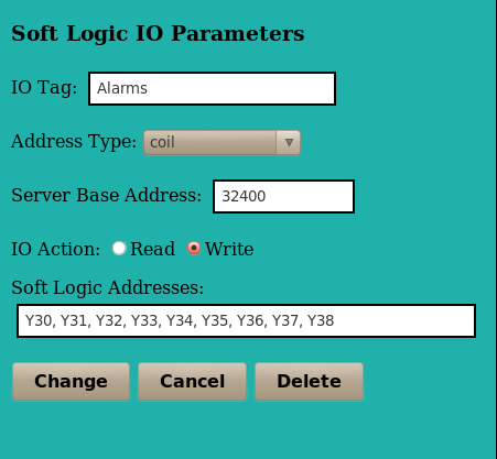 soft logic IO configuration