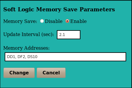 soft logic IO configuration